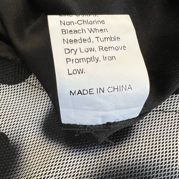 Bodysuit Turtle‎ Neck Women's  Size Large Black White Long Sleeve Animal Print - Picture 9 of 9